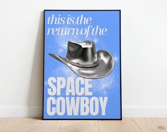 Jamiroquai Space Cowboy | Music Print | Techno Print | House Music