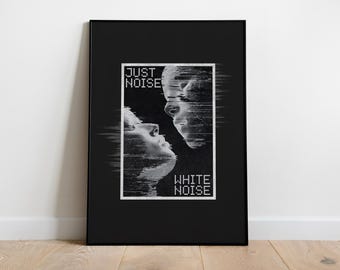 White Nose Inspired Disclosure | Music Print | Techno Print | House Music | Bold | Lyrics | Quote | Trendy Print | A3 A4 A5 A2 A1