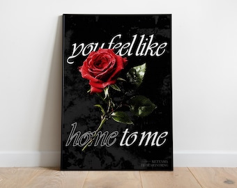 If U Want My Heart - Kettama x DJ Heartstring Inspired | Music Print | Techno Print | House Music | A1 A3 A3 A4 A5 |