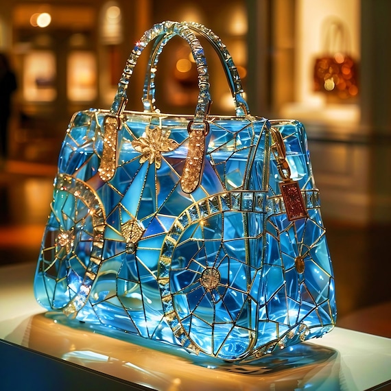 Louis vuitton glass bag sale