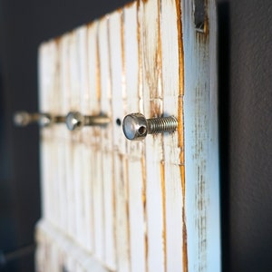 Bohemian Rhapsody: Rustic Piano Key Jewelry Rack / Key Holder With ...