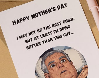 Funny Prince Andrew Mothers Day Card Cheeky Royal Joke From Son Adult Humour Rude Mum Card Novelty Mothers Day Gift UK Made