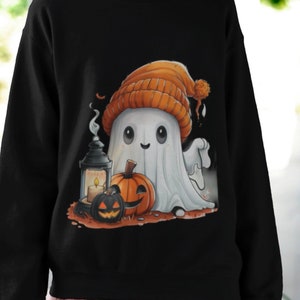 Cute Ghost Sweatshirt, Funny Spooky Sweatshirt, Womens Ghost Sweatshirt, Spooky Season, Halloween Party Shirt, Fall Ghost Shirt