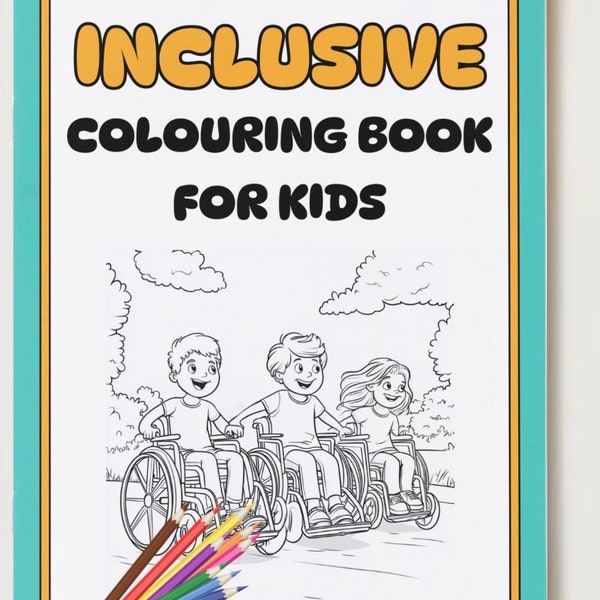 Disability Coloring Sheets - Etsy