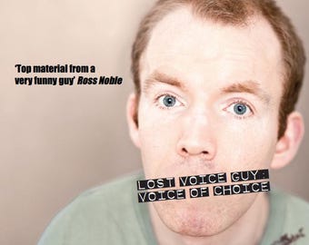 The Voice Of Choice DVD or Download, Lost Voice Guy 2013 Debut Show, Disabled Comedian Stand-Up, Early Comedy Special