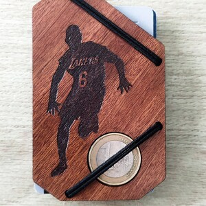 Cartão de crédito + porta-moedas Versão assimétrica