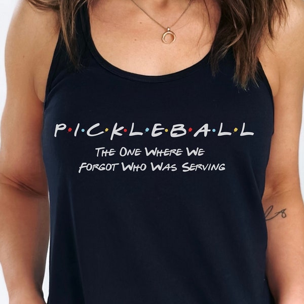 Pickleball Tank, Friends Pickleball Tank Top, Pickleball Shirt, Funny Pickleball Shirt, Pickleball Gift, Team Shirt, Pickleball Fans, Sport