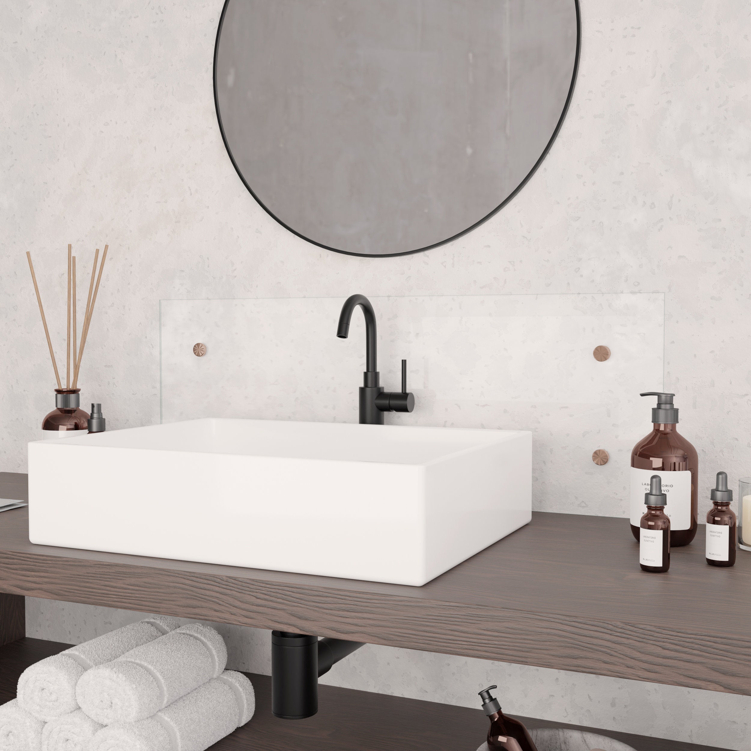 Clear Glass Backsplash Stove Splashback Kitchen Wall Panel Etsy UK