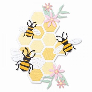 Sizzix • Thinlits stansenset bijenkorf