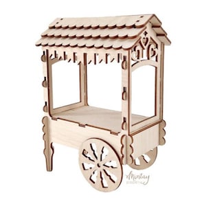 Mintay, Woodies Decor Cart