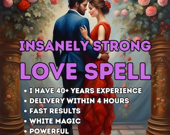 STRONG Love Spell, Passion Spell, Obsession Spell, Lust Spell, Soulmate Spell, Attraction Spell, Ex Back Spell, White Magic, Witch Spell