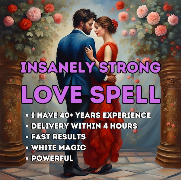 STRONG Love Spell, Passion Spell, Obsession Spell, Lust Spell, Soulmate Spell, Attraction Spell, Ex Back Spell, White Magic, Witch Spell