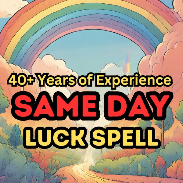 SAME DAY Luck Spell || Good Fortune Spell || White Magic || Spellwork