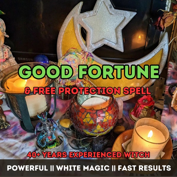 Good Fortune Spell, Success Spell, White Magic, Spell Caster
