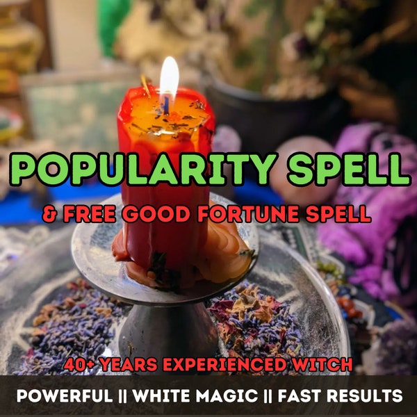 Popularity Spell, Attention Spell, Make People Like You, White Magic, Spell Caster