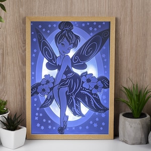 Arquivo digital Lightbox SVG Tinker Bell