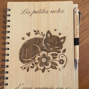 cahier, bloc note personnalisable