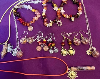Vibrant Summer Solstice Sunshine Jewelry Collection