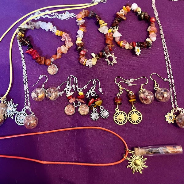 Collection de bijoux Vibrant Summer Solstice Sunshine