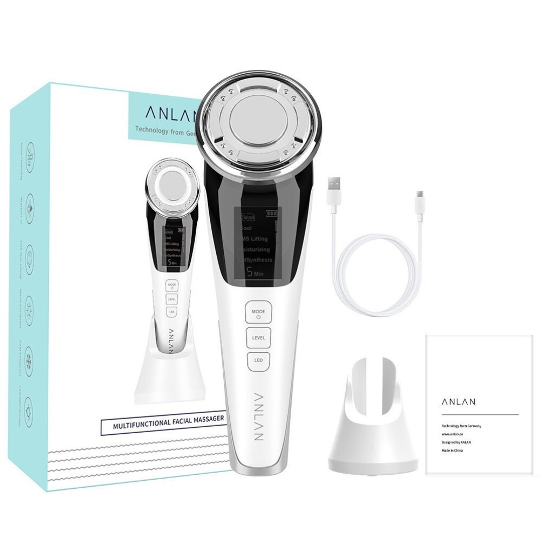 ANLAN EMS Facial Massager Etsy