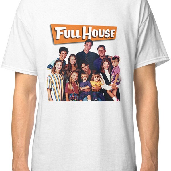 FULLHOUSE 80s Vtg Sitcom Unisex T-Shirt S-5XL