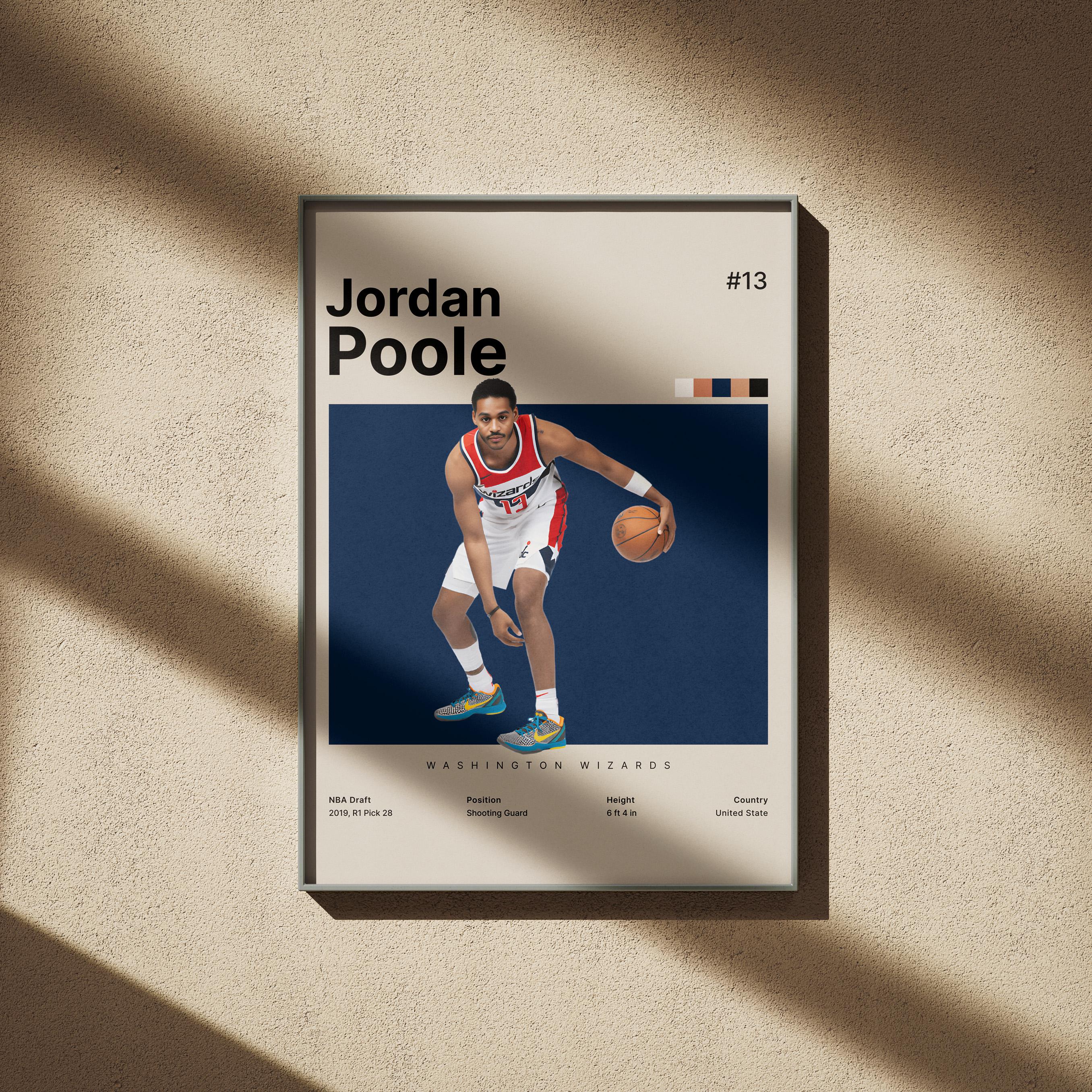 Jordan Poole Poster