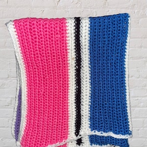 Vintage Handmade Crocheted Throw