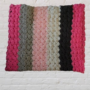 Vintage Handmade Crochet Throw