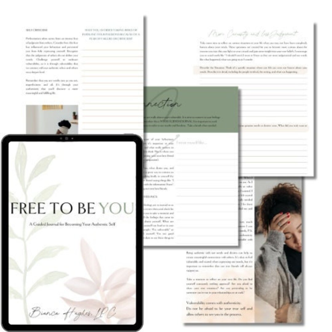 Free to Be You: A Guided Journal for Becoming Your Authentic Self ...