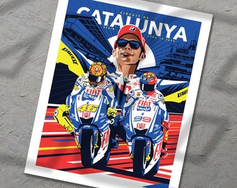 Valentino Rossi Motogp 2004 Welkom Wall Art Print Poster - Etsy
