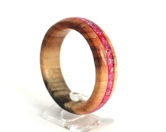 Wood & Opal Rings