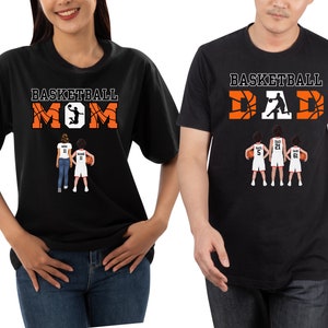 Basketball Dad shirt, Basketball Mom Shirt, Basketball Brother shirt, Basketball sister Shirt, personalized basketball shirt, Sports Tshirt