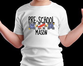 Back to School shirt, Personalized back to school shirt, Boys Grade tshirt, Personalized kid shirt, first day of school shirt, Custom school