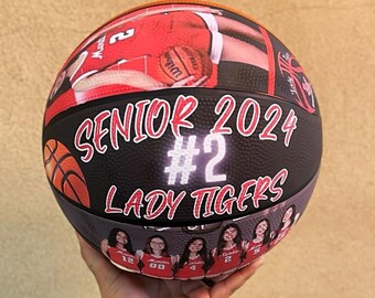 Custom Basketball personalized Senior Graduation Gift 2024 2025
