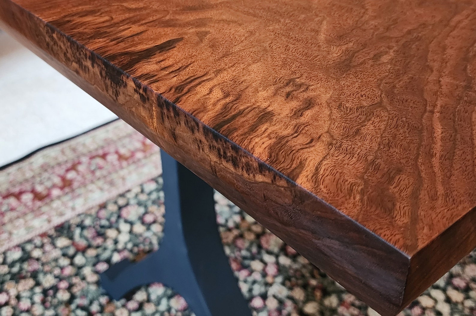 Oregon Walnuts Solid Oregon Walnut Live Edge Accent Table - Etsy