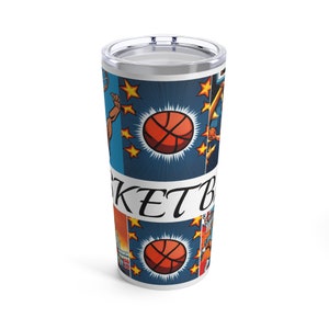 Basketball Comics Tumbler Cup 20oz