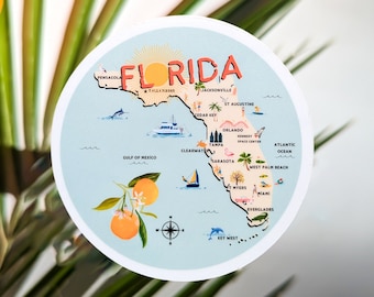 Florida Sticker, Florida Stickers