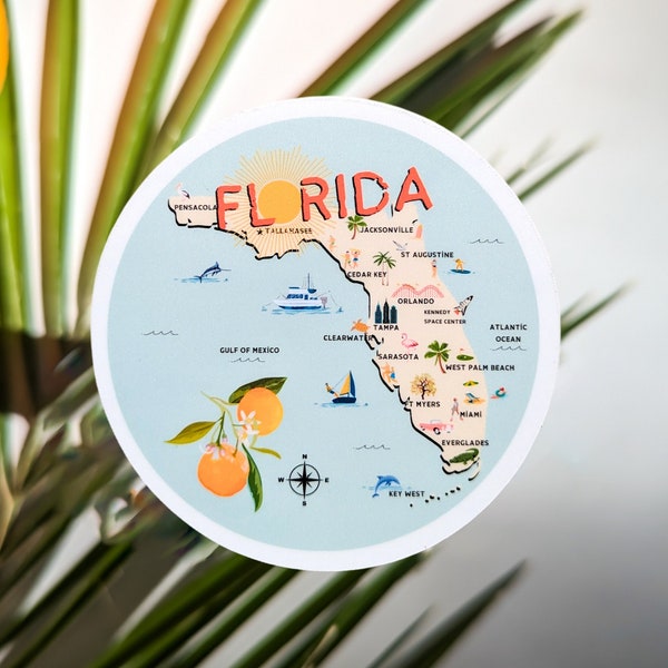 Florida Sticker, Florida Stickers