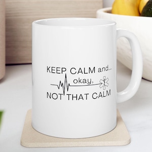 First Responder Mug, Funny Gift for Police Officer, Firefighter, EMT, Law Enforcement, Sarcastic Cup, EMT Meme, Ambulance Coffee Mug