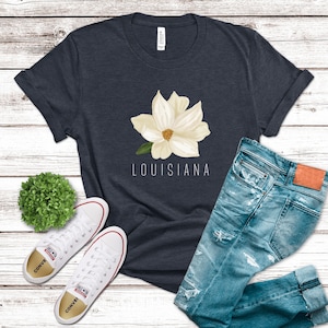Camisa Lafayette Luisiana, Camiseta cajún de Luisiana, Regalos navideños de Luisiana, Camiseta de raíces de Luisiana, Camisa tecnológica de Luisiana, Madly magnolia