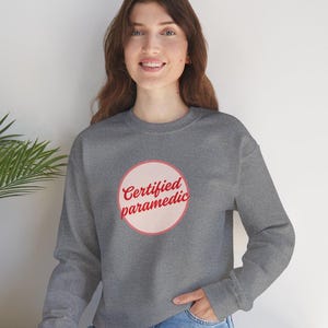 EMT EMS Sweatshirt, Ambulance Crew, Rescue sweatshirt, EMT Gift For Men & Women Birthday, Emt Crew, Emergency Response, First Responder Gift