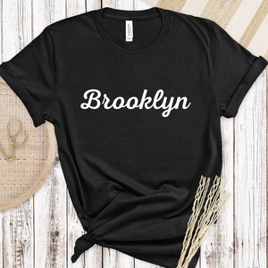 Koszulka New York Koszulka Brooklyn Koszulka podróżna Koszulka graficzna Koszulka New York Koszulka Home State Koszulka domowa dla podróżnika przygoda Koszulka stanowa prezent