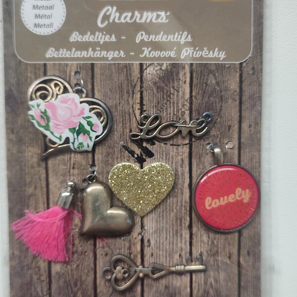 Pendentif breloques pour création de bijoux accessoires ou scrapbooking