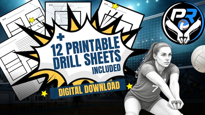 Volleyball Passing Training Rings | Improve Passing Platform & Thumb Position | Passing Trainer + FREE 80 Volleyball Drills PDF image 4