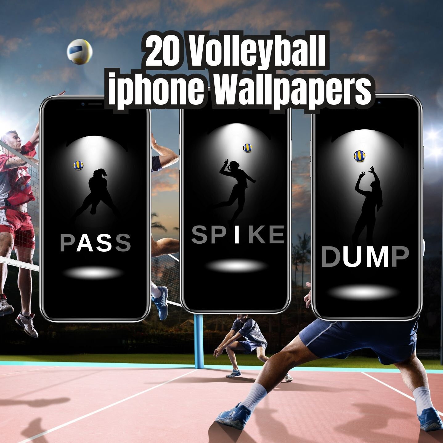 20 Volleyball iPhone Wallpapers Volleyball iPhone Volleyball Wallpapers