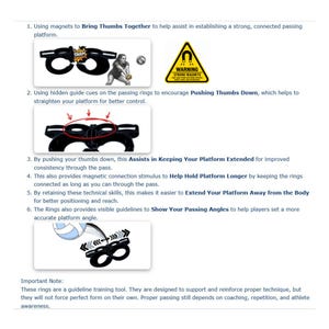 Volleyball Passing Training Rings | Improve Passing Platform & Thumb Position | Passing Trainer + FREE 80 Volleyball Drills PDF image 7