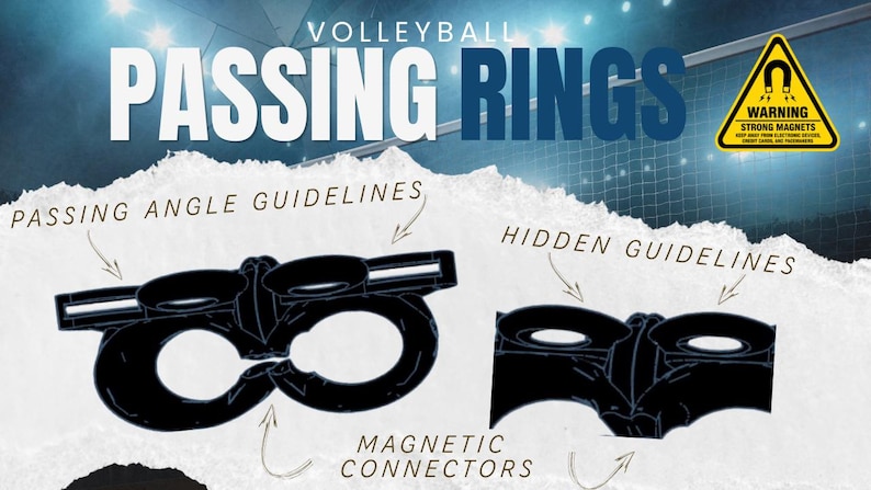Volleyball Passing Training Rings | Improve Passing Platform & Thumb Position | Passing Trainer + FREE 80 Volleyball Drills PDF image 5