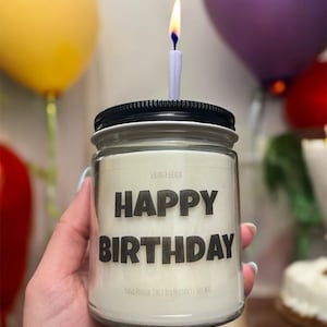 Vela de feliz cumpleaños