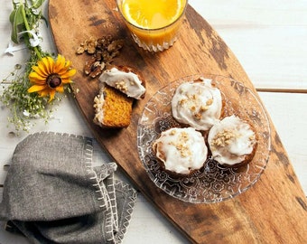 Vegan Carrot Walnut Muffin With Cream Frosting - Pack 6