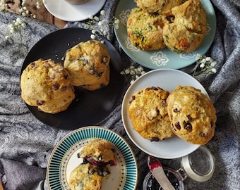 Vegan Cranberry Chai Scone - Pack Of 6